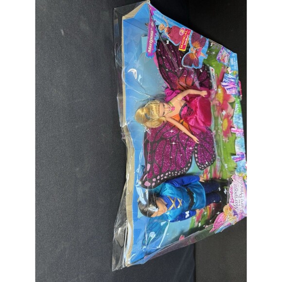 2012 Barbie Doll Mariposa and The Fairy Princess with Boy Prince NIB (dent) B-2 - Picture 5 of 12